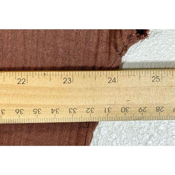 Dressed in LALA California Cool Oversized Brown & Black Checkered Maxi Dress XS - Picture 11 of 11